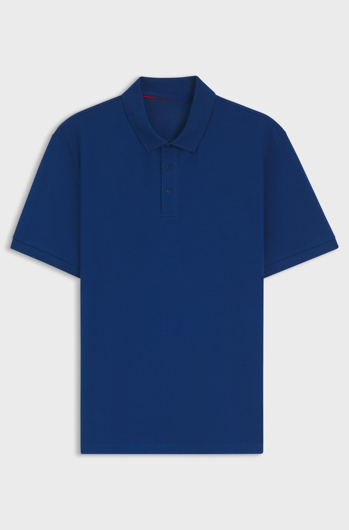 Cotton polo shirt - Blue