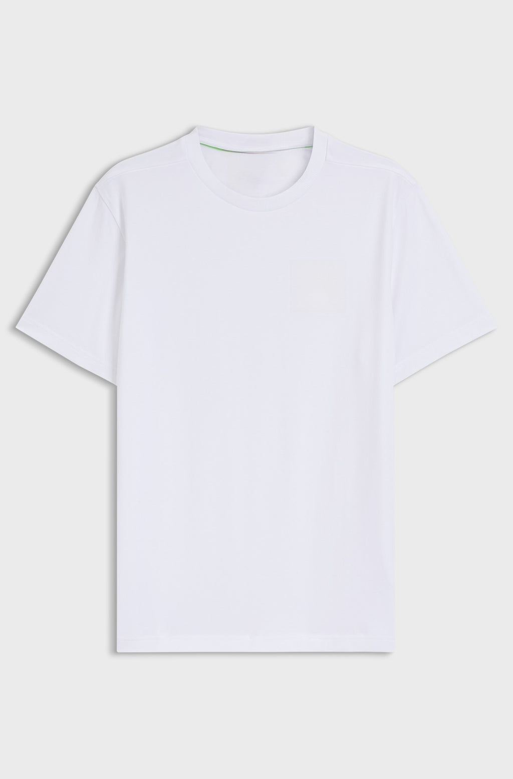 Classic stretch-jersey crew-neck tee - White