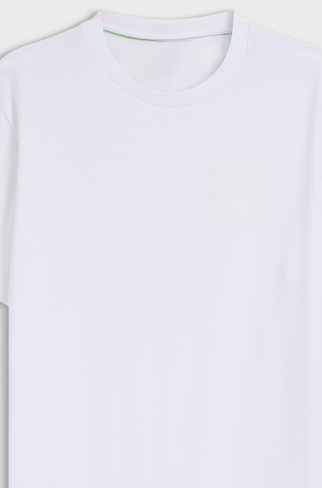 Classic stretch-jersey crew-neck tee - White