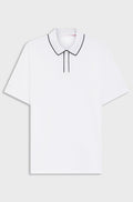 Cotton polo shirt - White