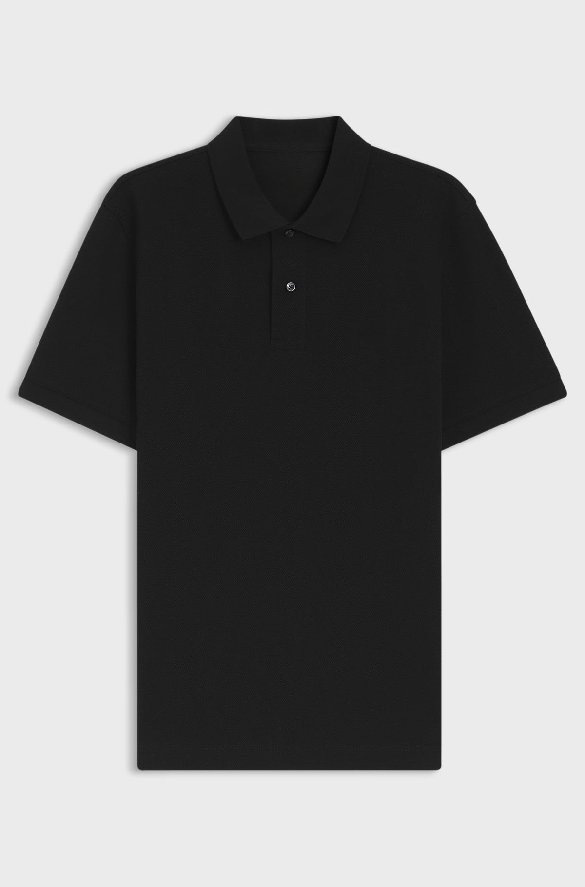 Pallas cotton polo shirt - Black