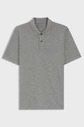 Pallas cotton polo shirt - Silver