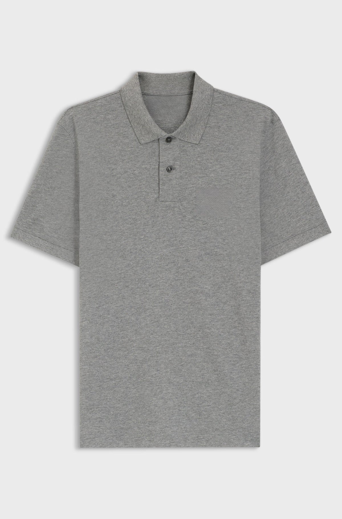 Pallas cotton polo shirt - Silver