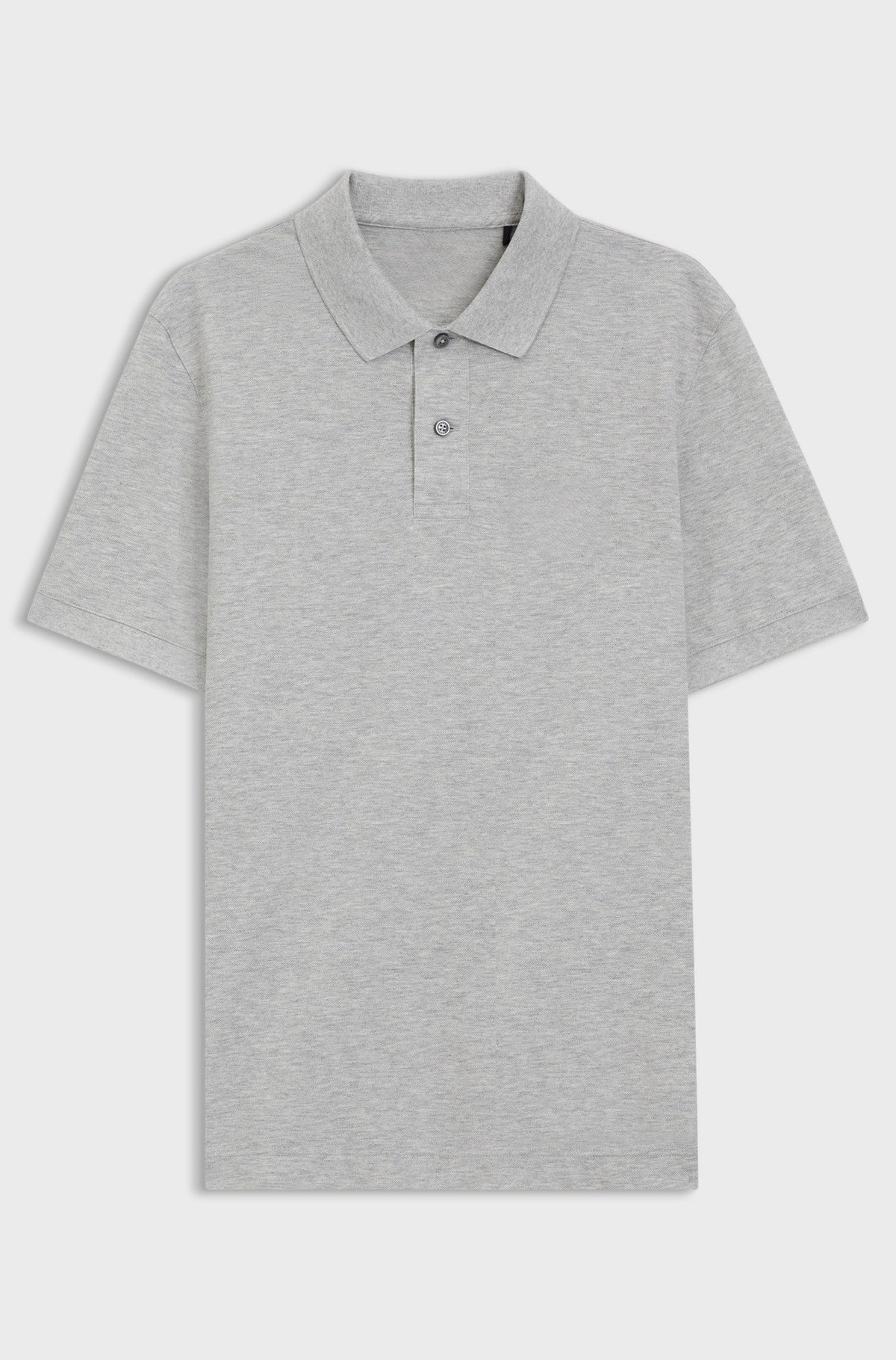 Pallas cotton polo shirt - Light Grey