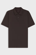 Pallas cotton polo shirt - Dark Brown