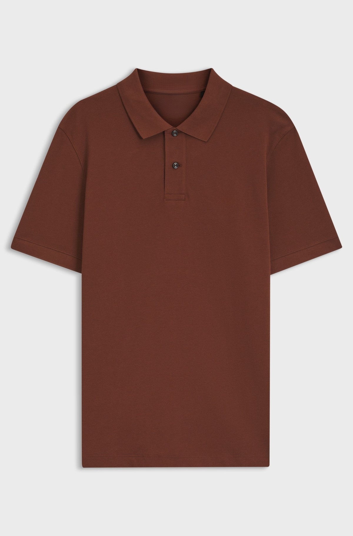 Pallas cotton polo shirt - Brown