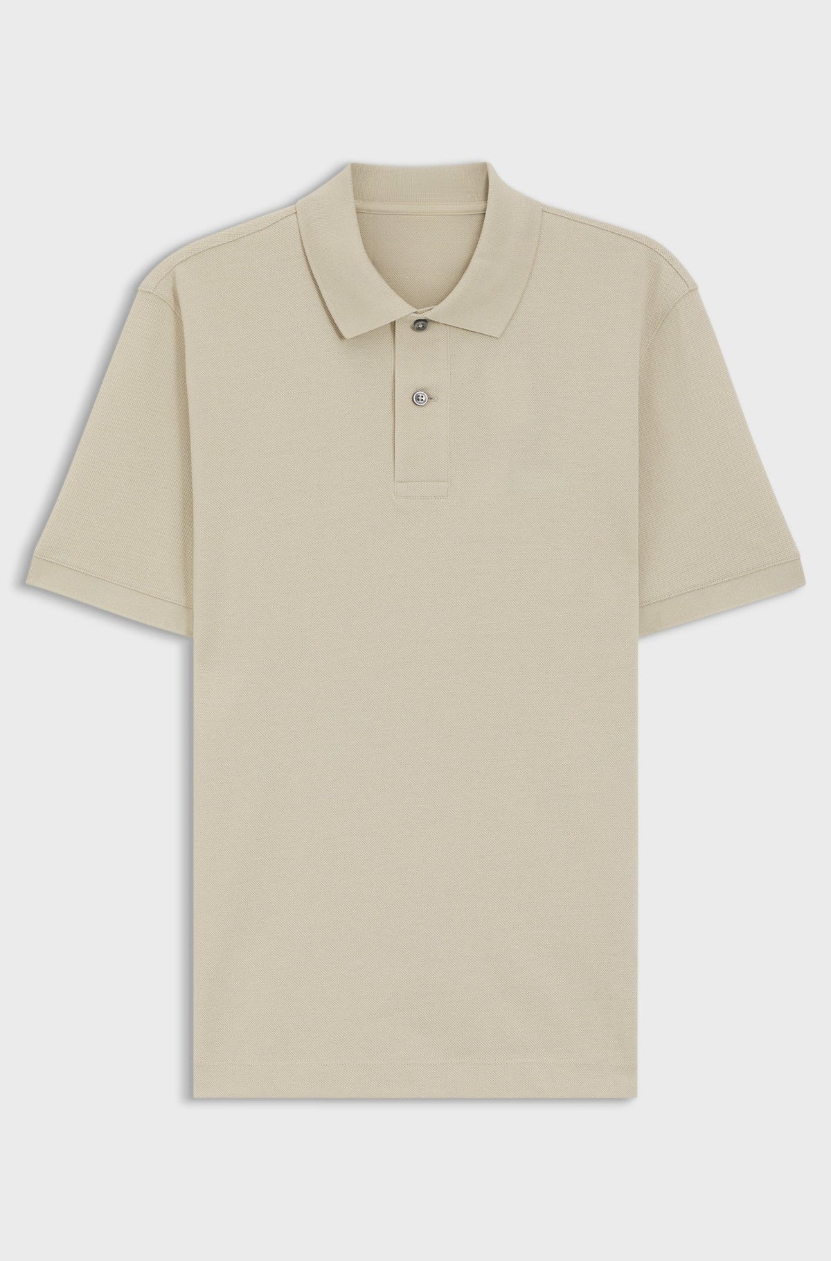 Pallas cotton polo shirt - Light Beige