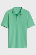 Pallas cotton polo shirt - Light Green