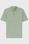 Pallas cotton polo shirt - Light Green