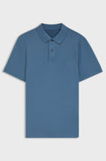 Pallas cotton polo shirt - Blue