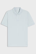 Pallas cotton polo shirt - Light Blue