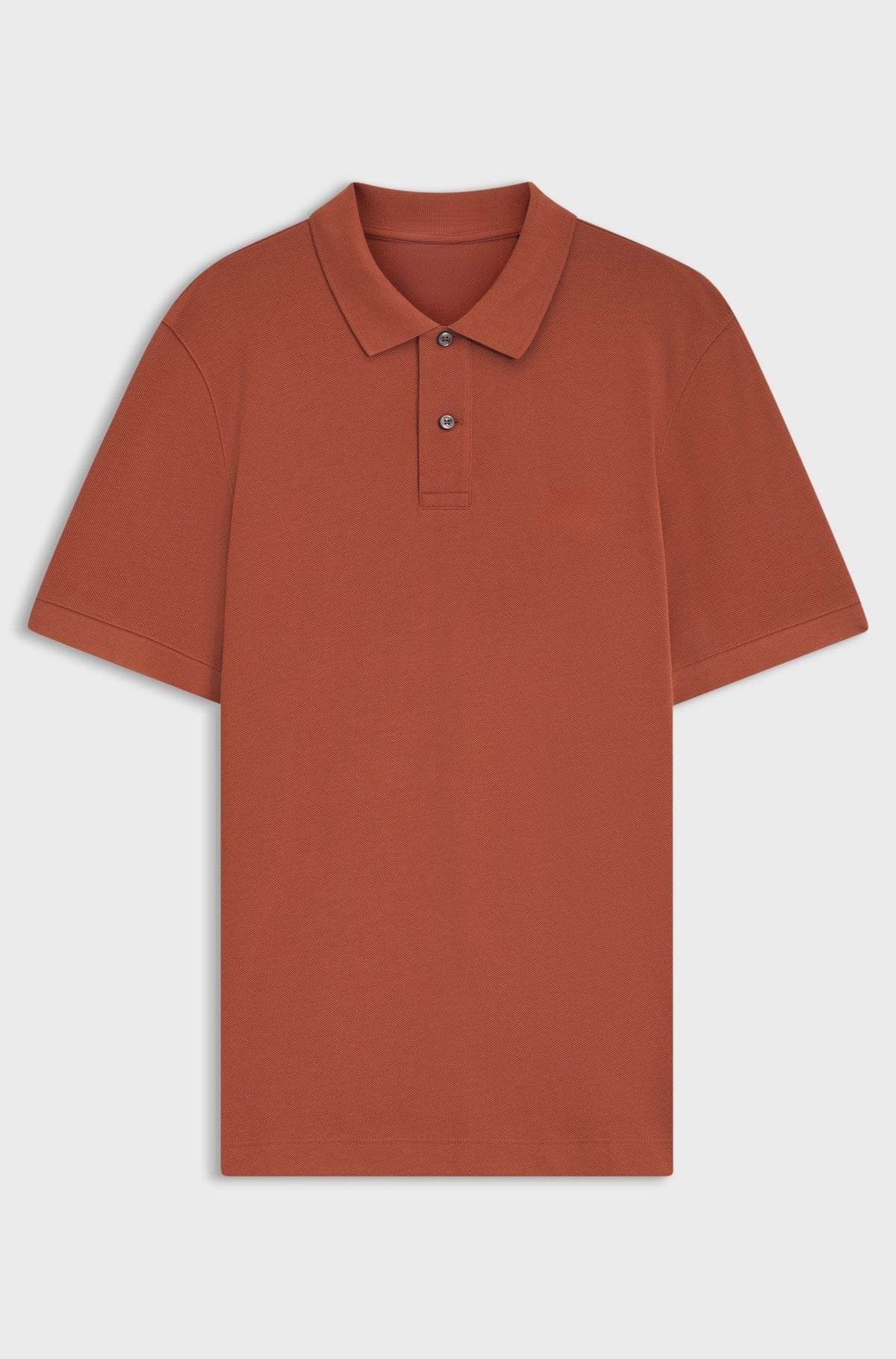Pallas cotton polo shirt - Brown
