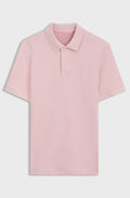 Pallas cotton polo shirt - Light Pink