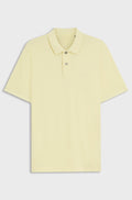 Pallas cotton polo shirt - Light Yellow