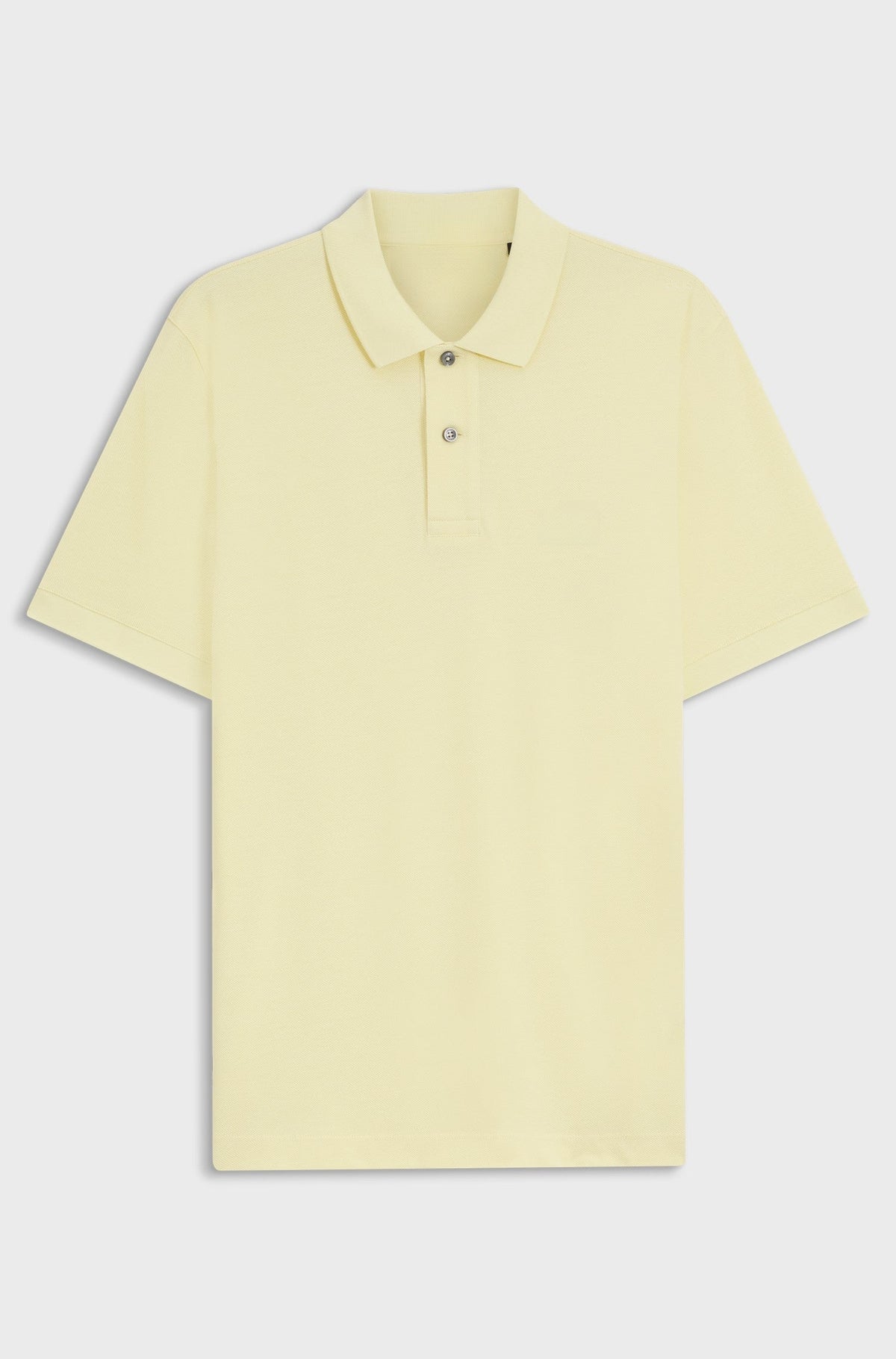 Pallas cotton polo shirt - Light Yellow