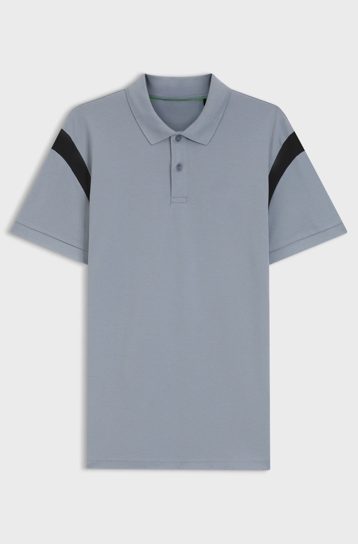 Paddy polo shirt in stretch cotton - Grey