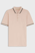 The Open Active Paddy polo shirt in performance piqué - Light Orange