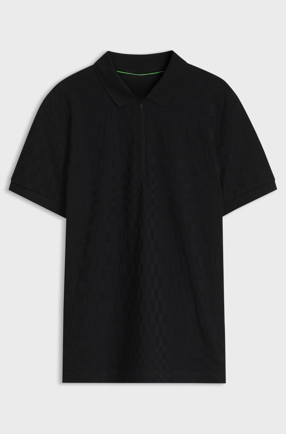 Polo shirt with Pasha pattern - Black