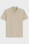 Polo shirt with Pasha pattern - Light Beige