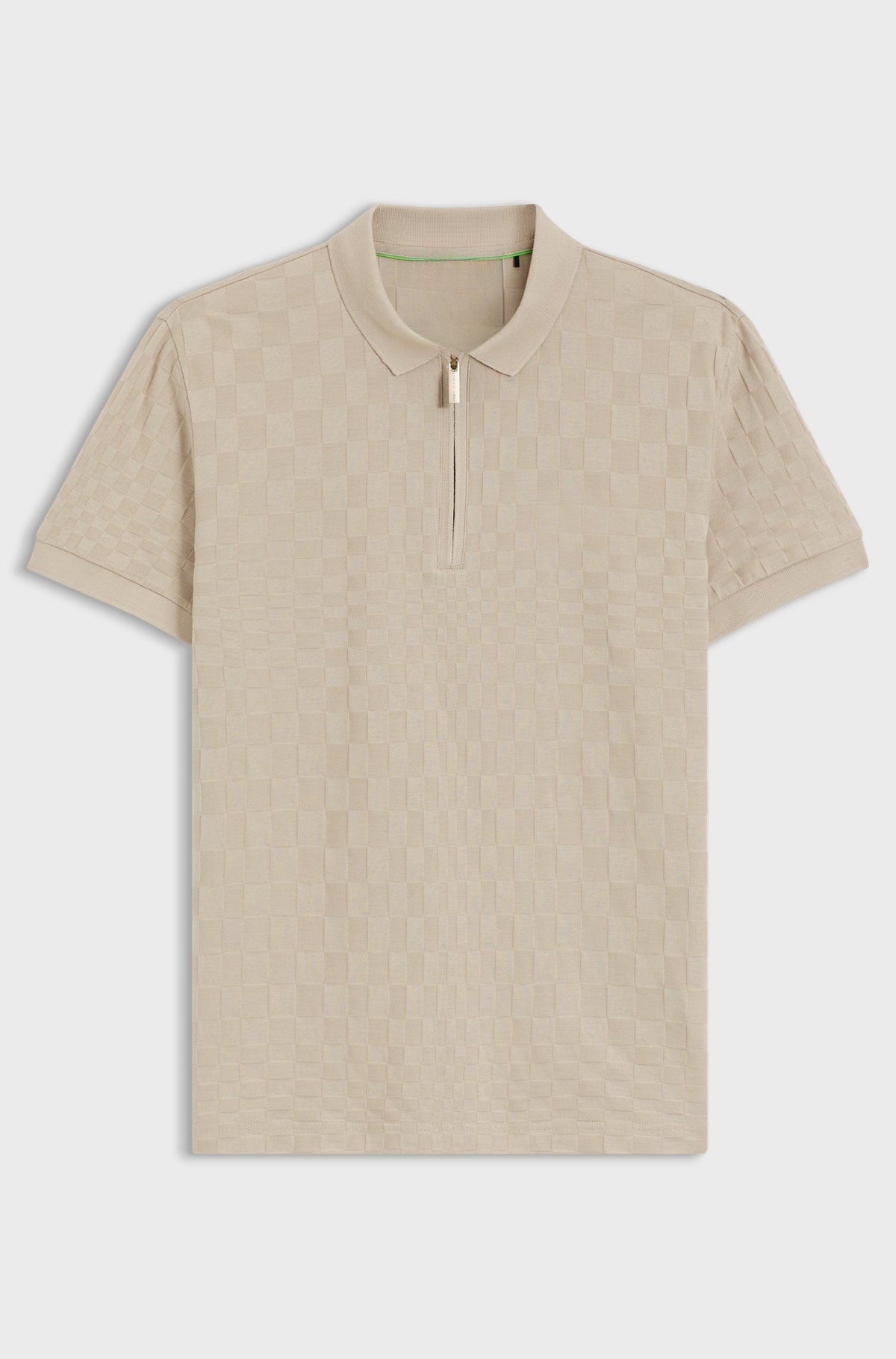 Polo shirt with Pasha pattern - Light Beige