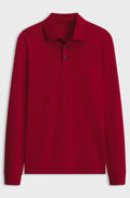 Cotton polo shirt - Red